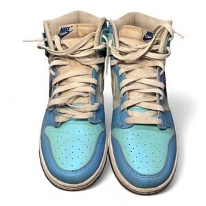 8.5 Nike Dunk High SE – Blue/Teal 2022 “I Got Next” Leather